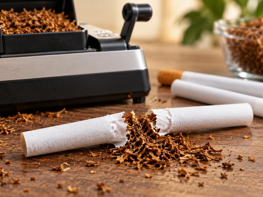 Zakaj se cigaretne tube pri polnjenju trgajo in kako to preprečiti