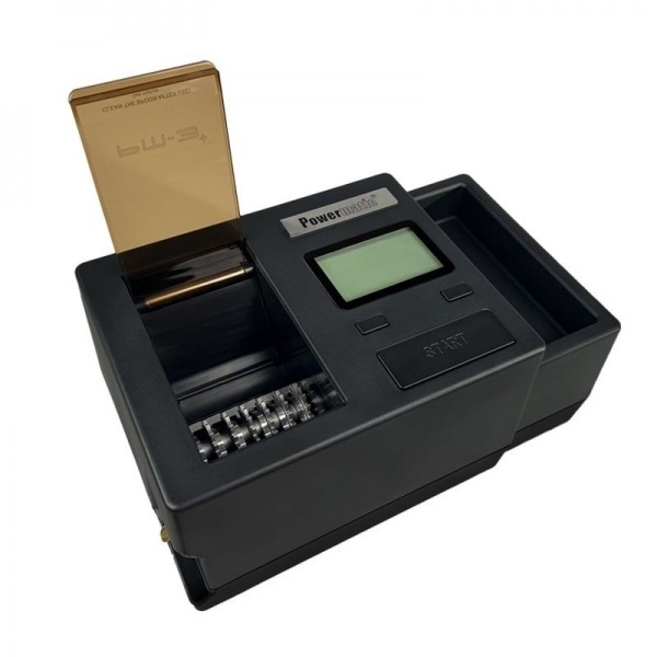 Električni strojček za polnjenje cigaret POWERMATIC 3+ (Nova verzija z rotirajočim zobnikom)