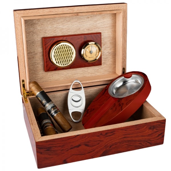 HUMIDOR SET - barva les